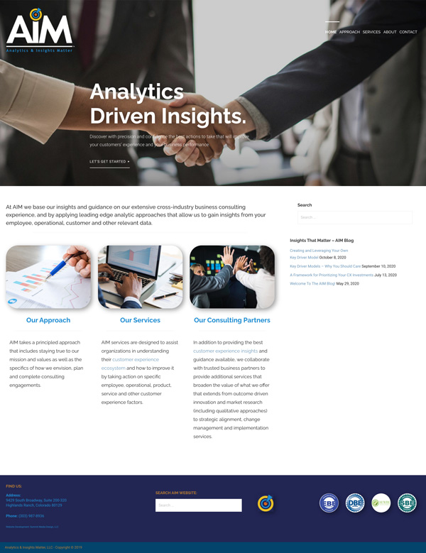 Summit-Media-Design-Website Design-Analytics and Insights Matter, LLC